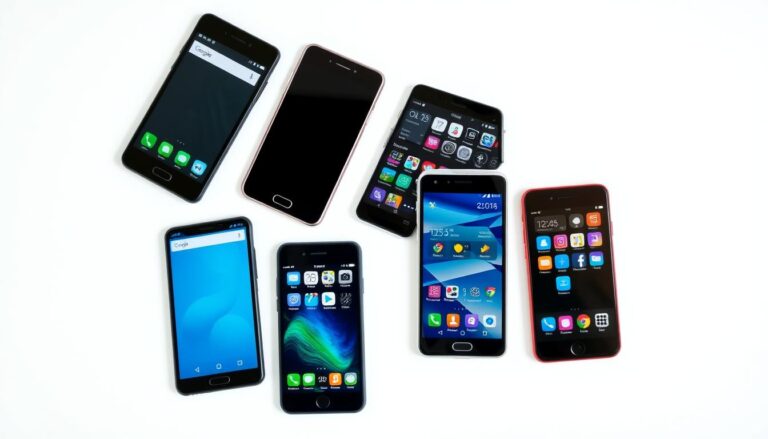 Smartphone Betriebssystem, android, ios