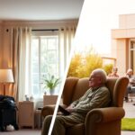 Häusliche Pflege vs. stationäre Pflege