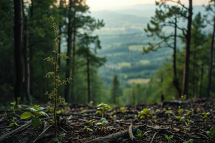 Waldsterben und Wiederaufforstung