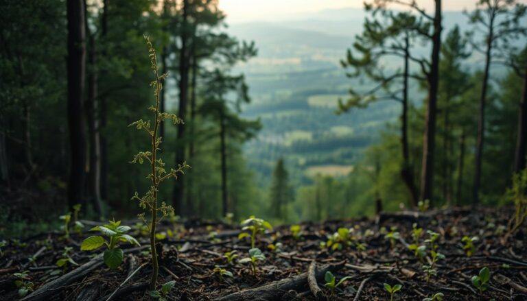 Waldsterben und Wiederaufforstung