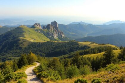 Wanderrouten durch deutsche Mittelgebirge