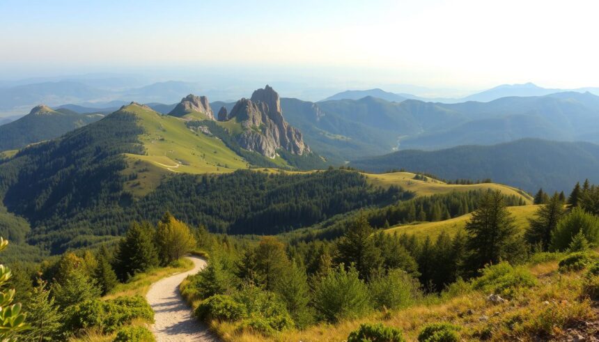 Wanderrouten durch deutsche Mittelgebirge